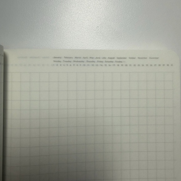 Hobonichi Bundle of Items A6 Cover with Cover on Cover Stalogy Grid Notebook - Picture 11 of 14